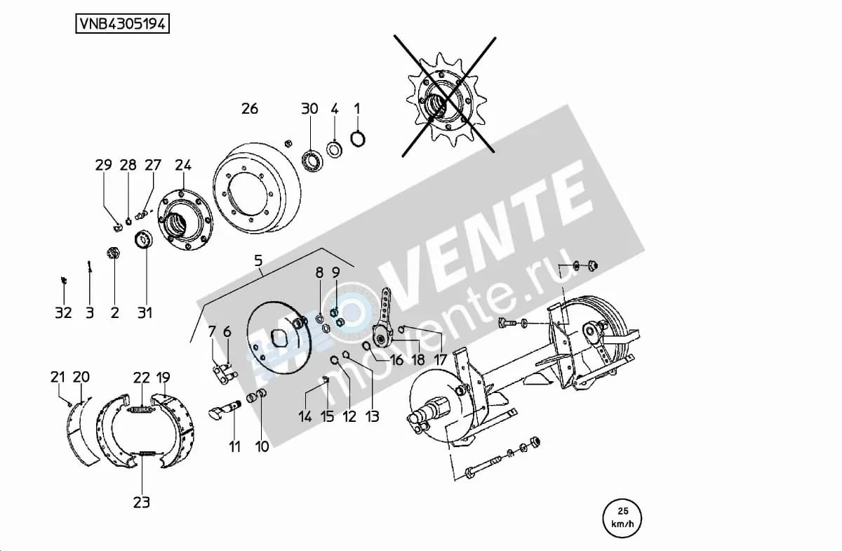 Подшипник KG01806300 Kverneland