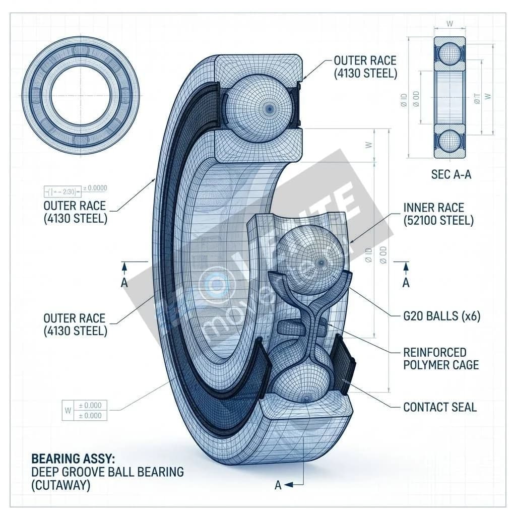 Подшипник 6005011091