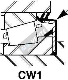Уплотнение подшипника CW1-LM67010 Clark Seals