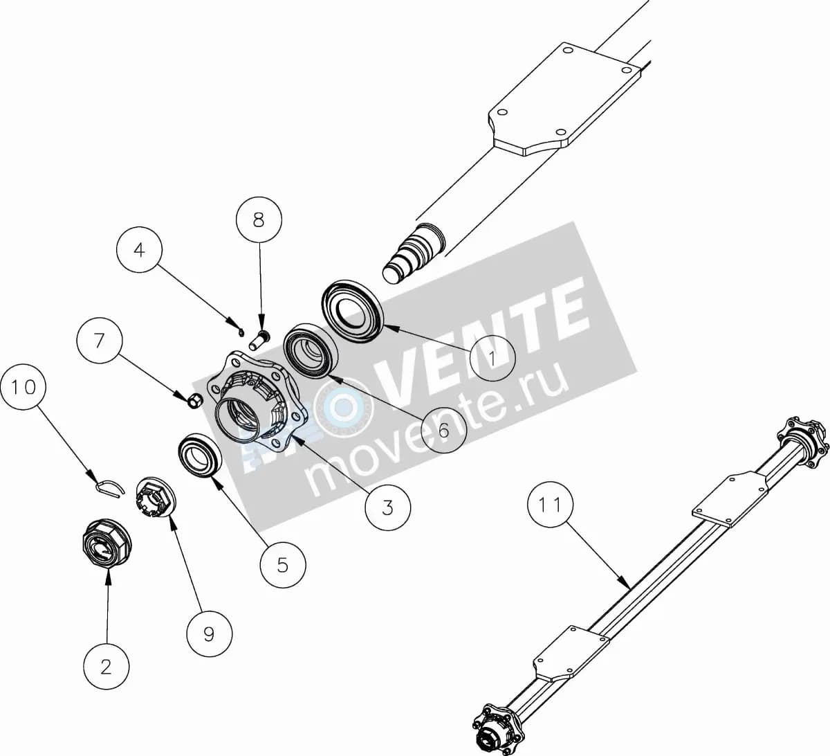 Уплотнение A135447600 Kverneland