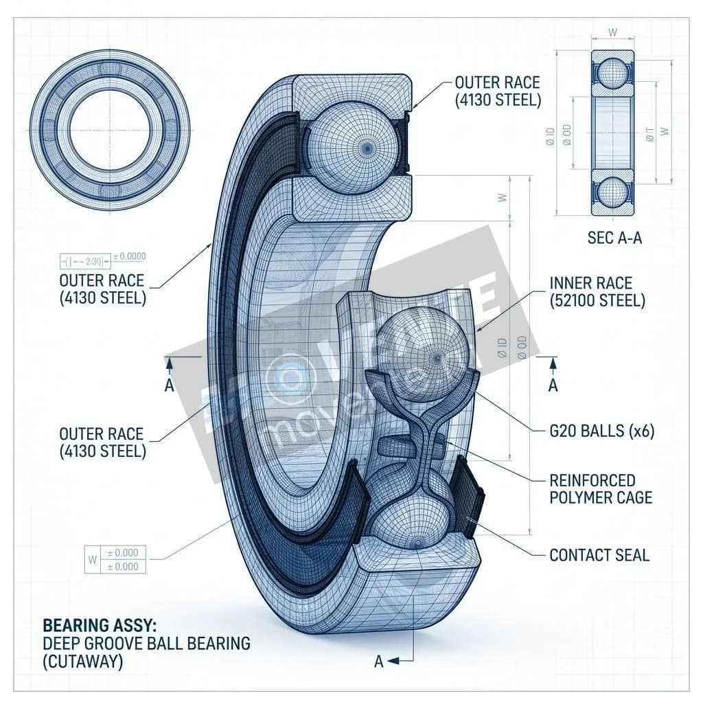 Подшипник 6005023956