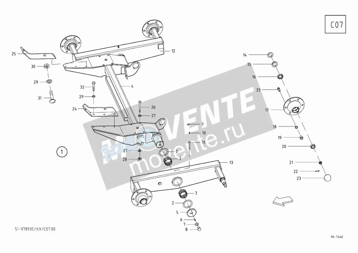 Кольцо уплотнительное VF16618698 Kverneland