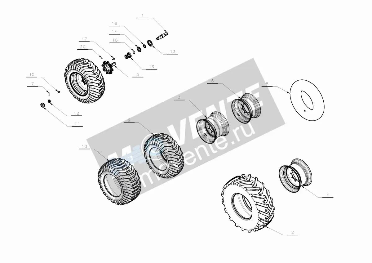 Шайба уплотнительная KK011466 Kverneland