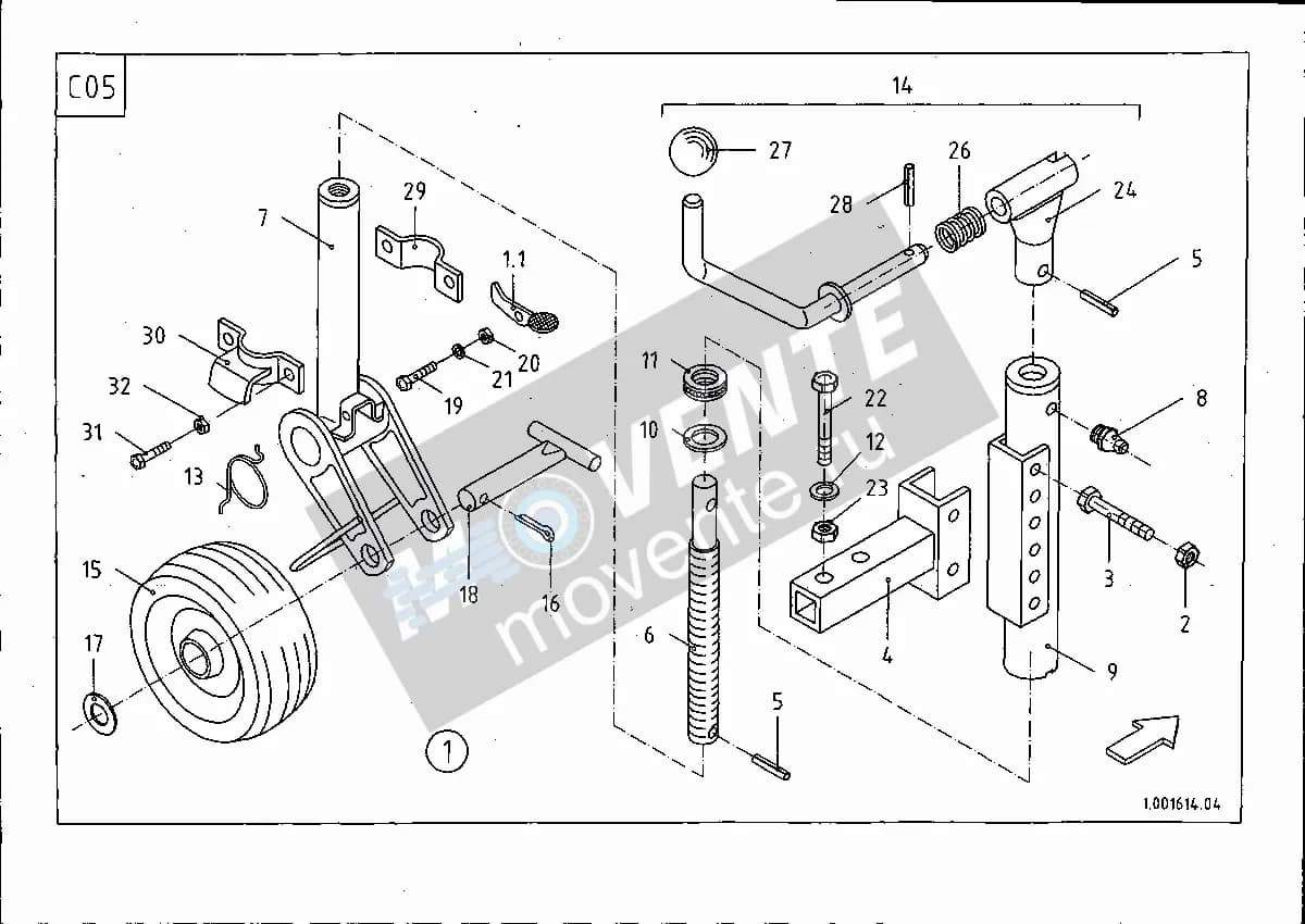 Подшипник VF06551445 Kverneland