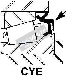 Уплотнение подшипника CYE-15245 Clark Seals