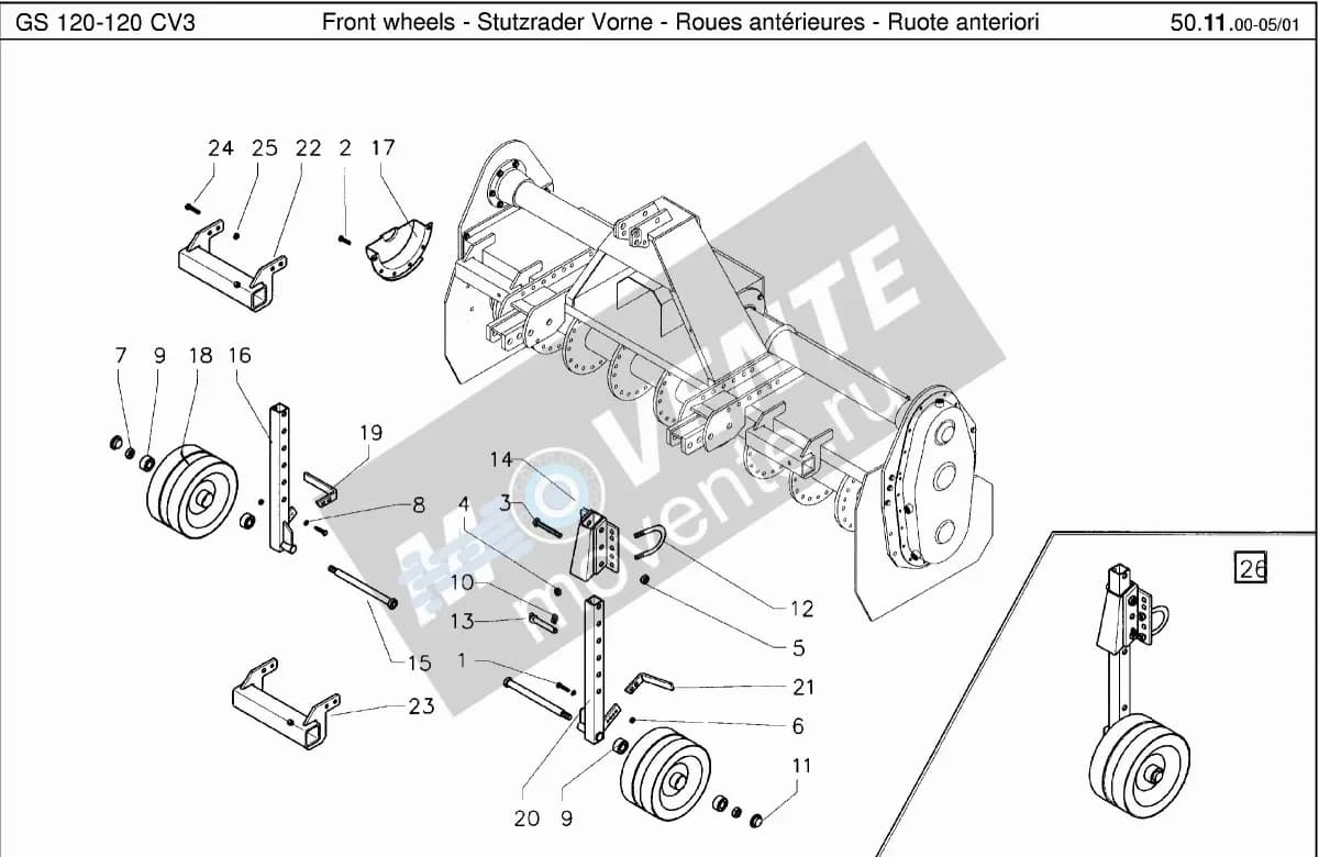 Подшипник MA0000436 Kverneland