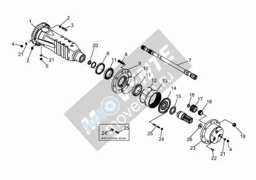 Кольцо уплотнительное KDM4120408070ET Kverneland