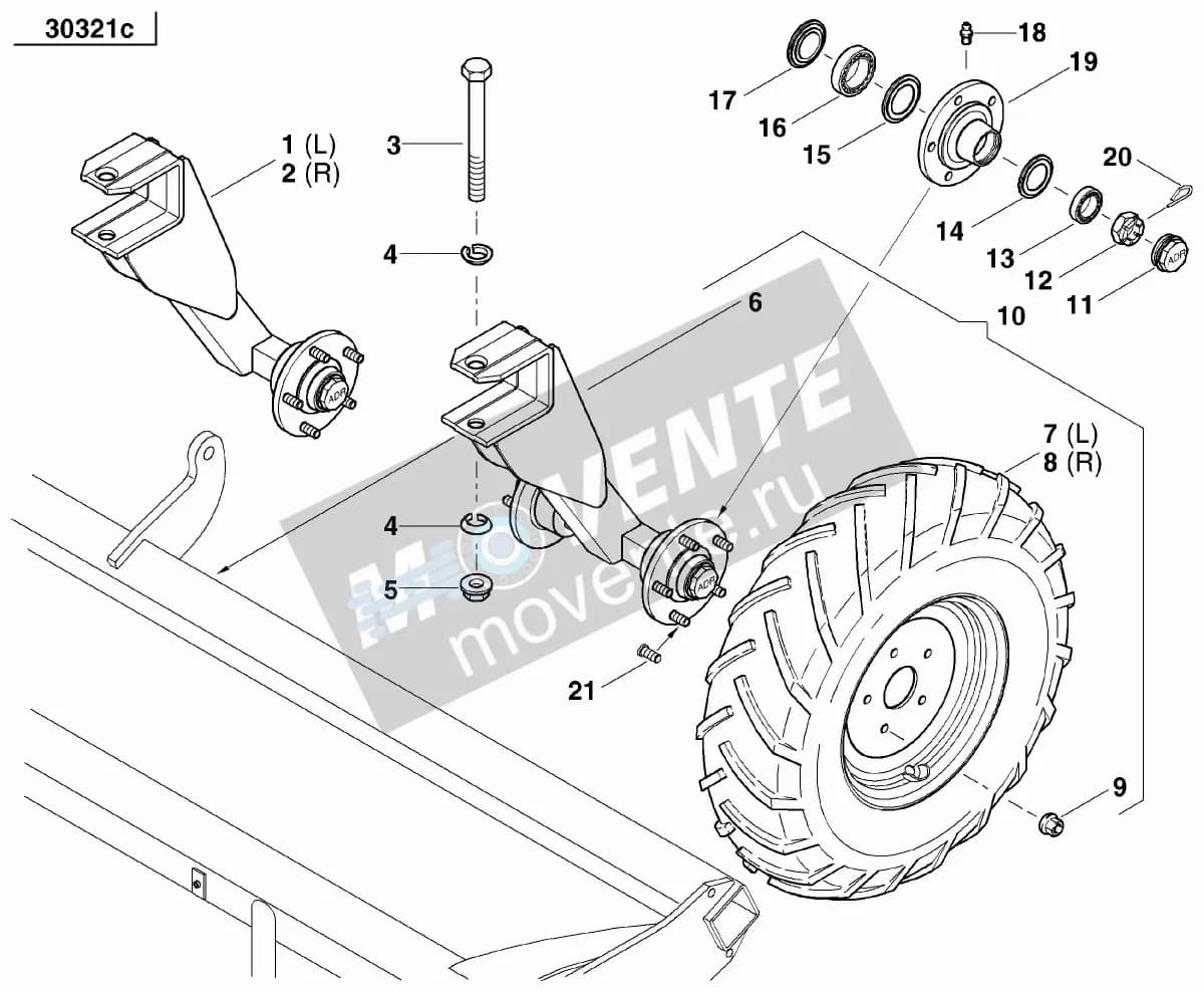 Уплотнение AC355924 Kverneland