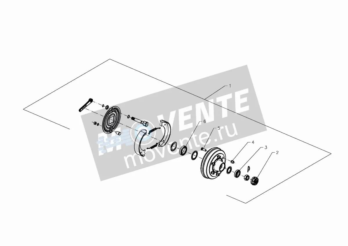 Подшипник KT99434096 Kverneland