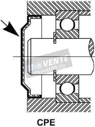 Заглушка CPE-2.250-.750 Clark Seals