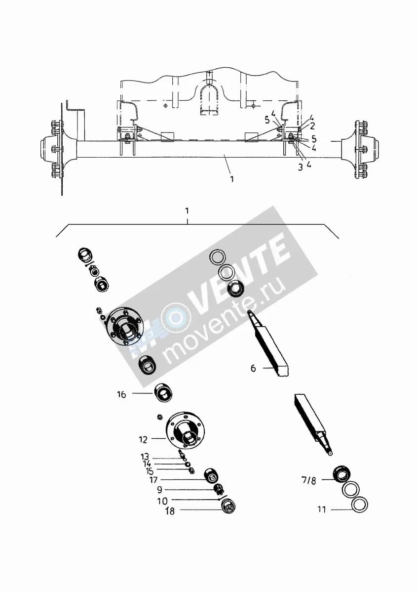 Подшипник RG00019126 Kverneland