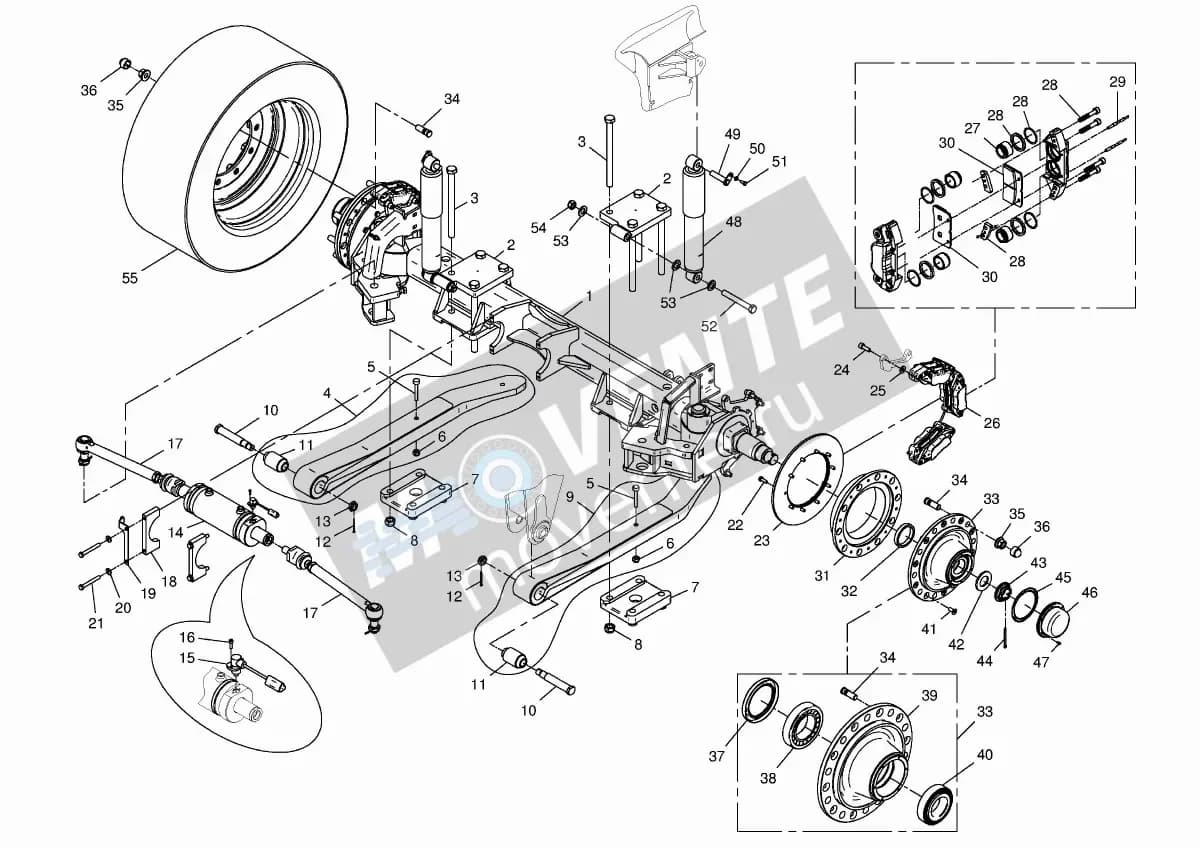 Сальник A142539000 Kverneland