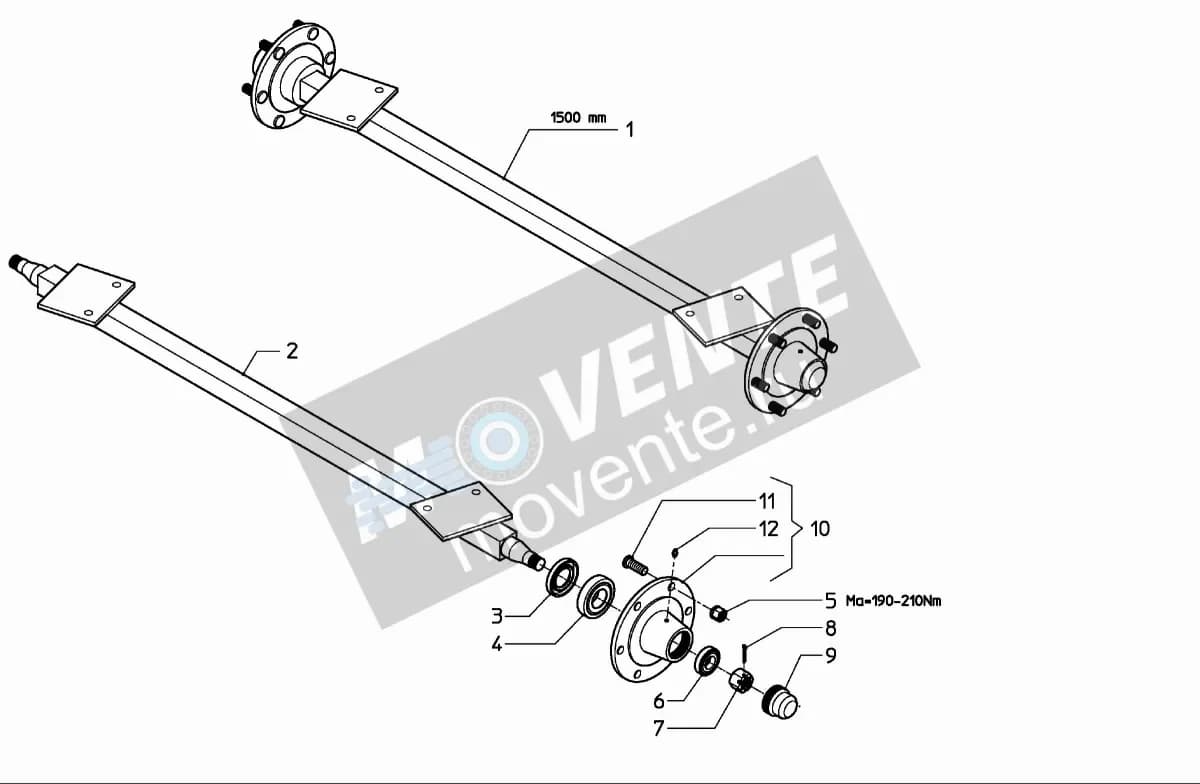 Кольцо уплотнительное VNB3034278 Kverneland