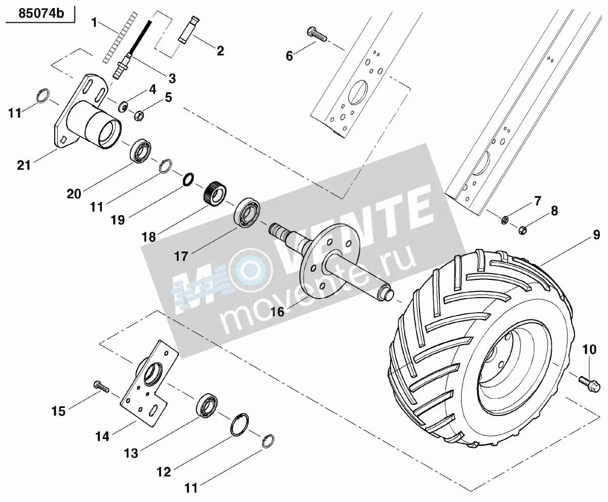 Подшипник AC671128 Kverneland