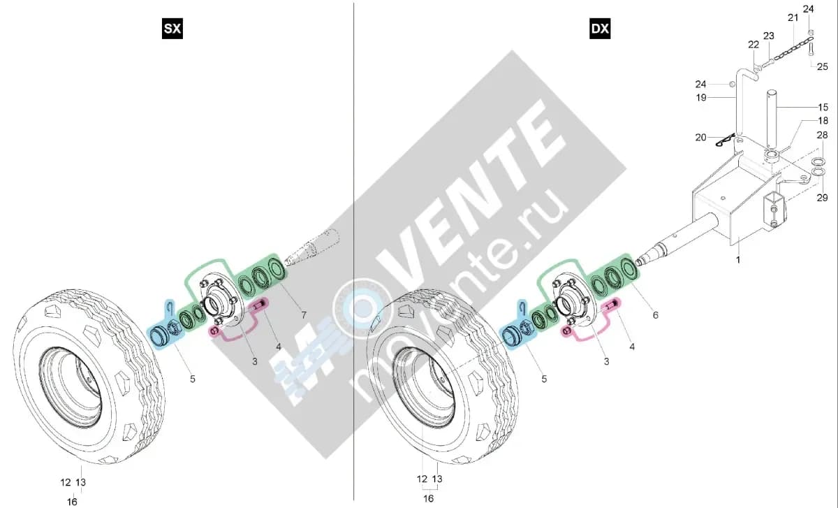 Подшипник A154355200 Kverneland