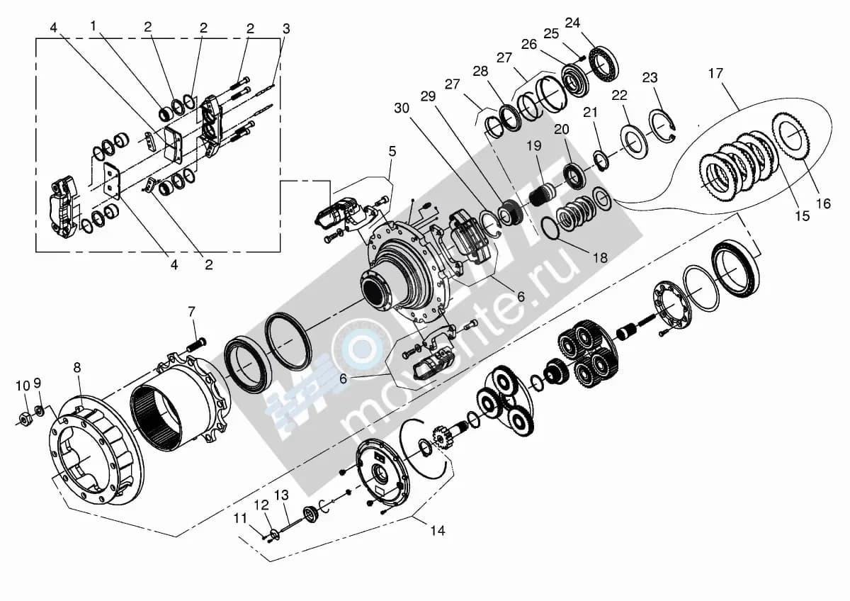 Подшипник KDM1001442 Kverneland