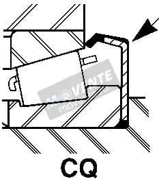 Уплотнение подшипника CQ-8520-78J Clark Seals
