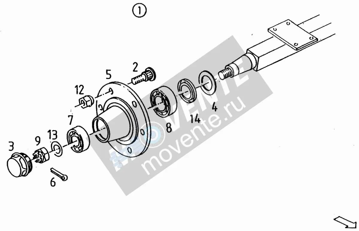 Кольцо уплотнительное VF16612407 Kverneland