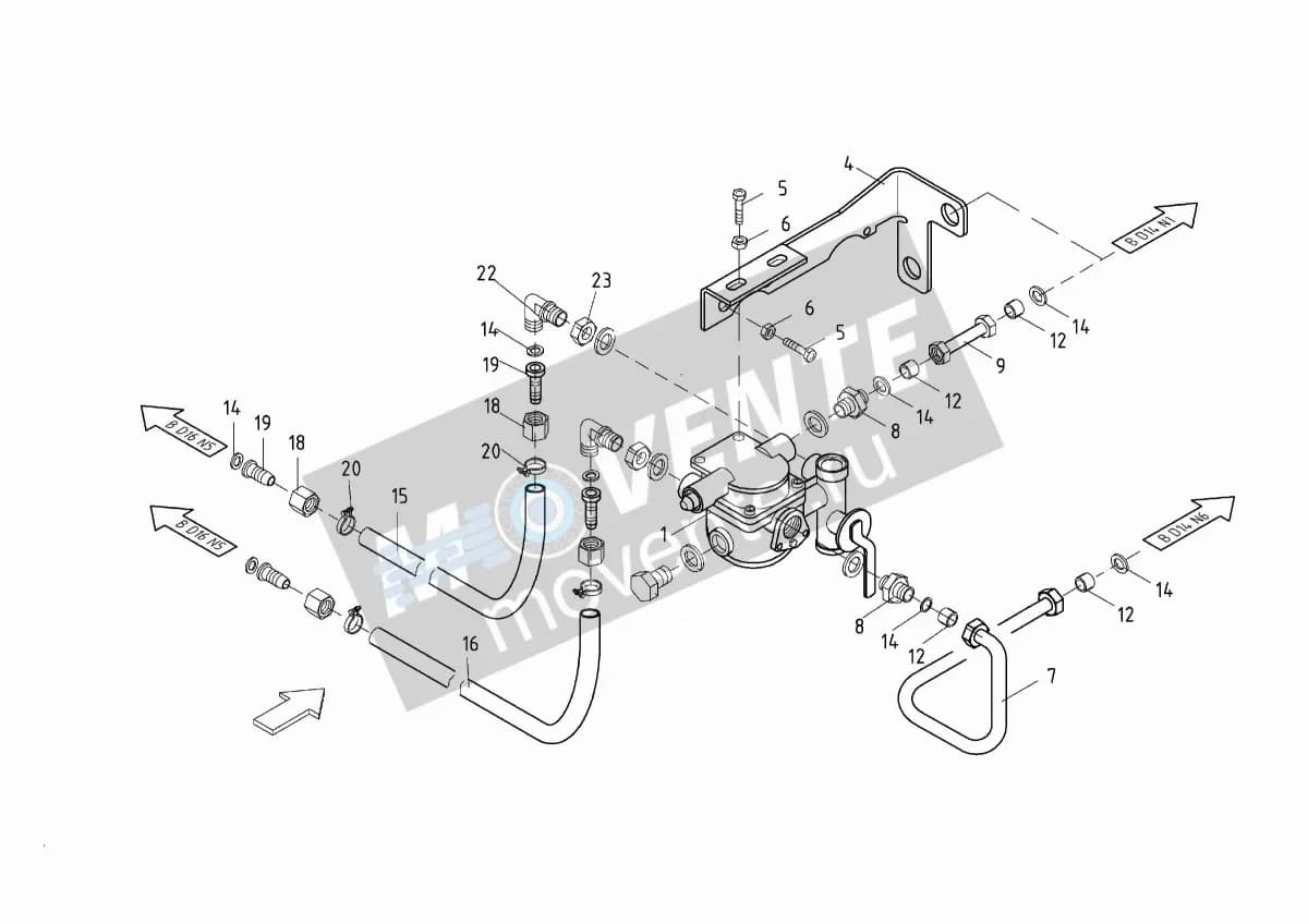 Кольцо уплотнительное VF06277296 Kverneland