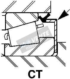 Уплотнение подшипника CT-67720-87J Clark Seals