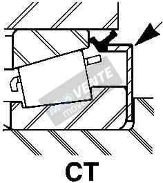 Уплотнение подшипника CT-JLM710910 Clark Seals