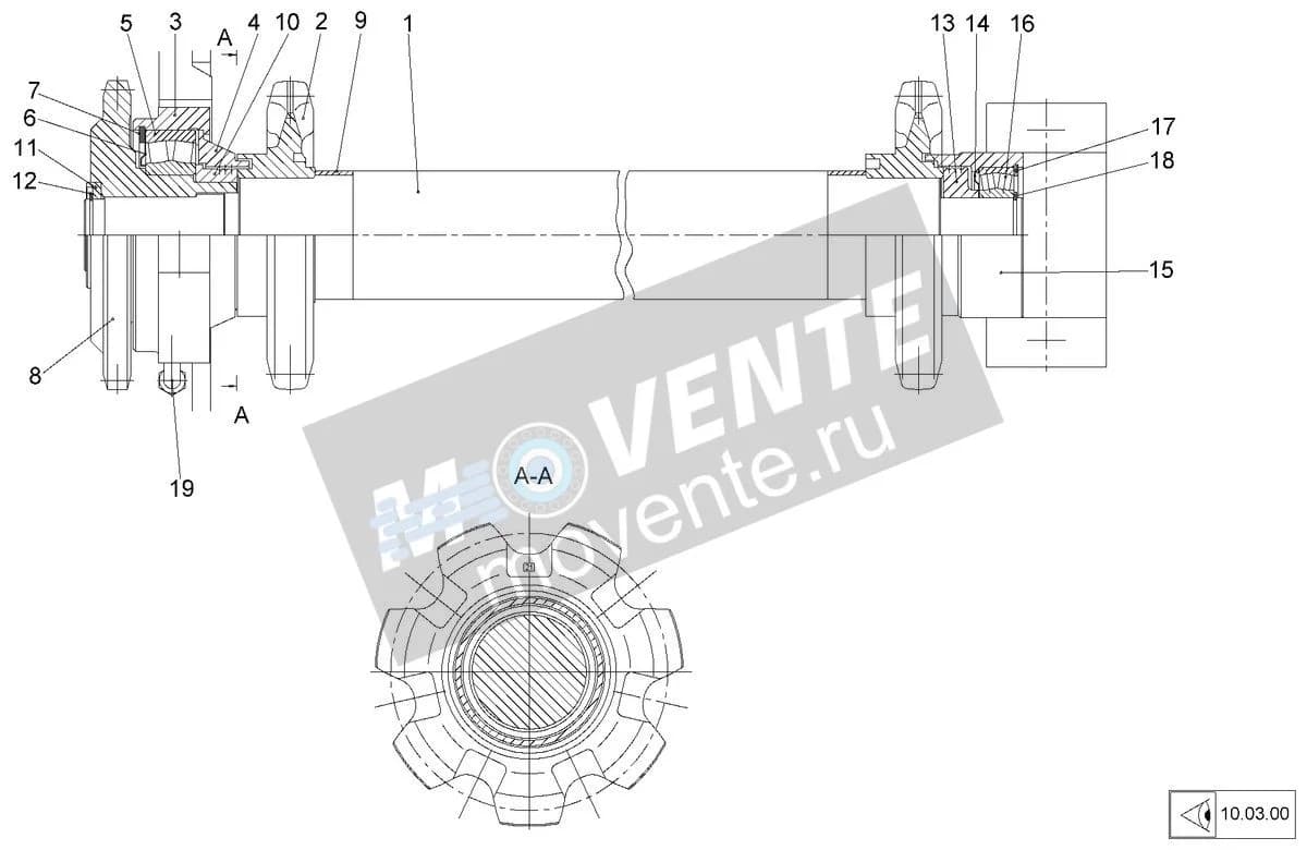 4611602078 подшипник Vögele - Image 1