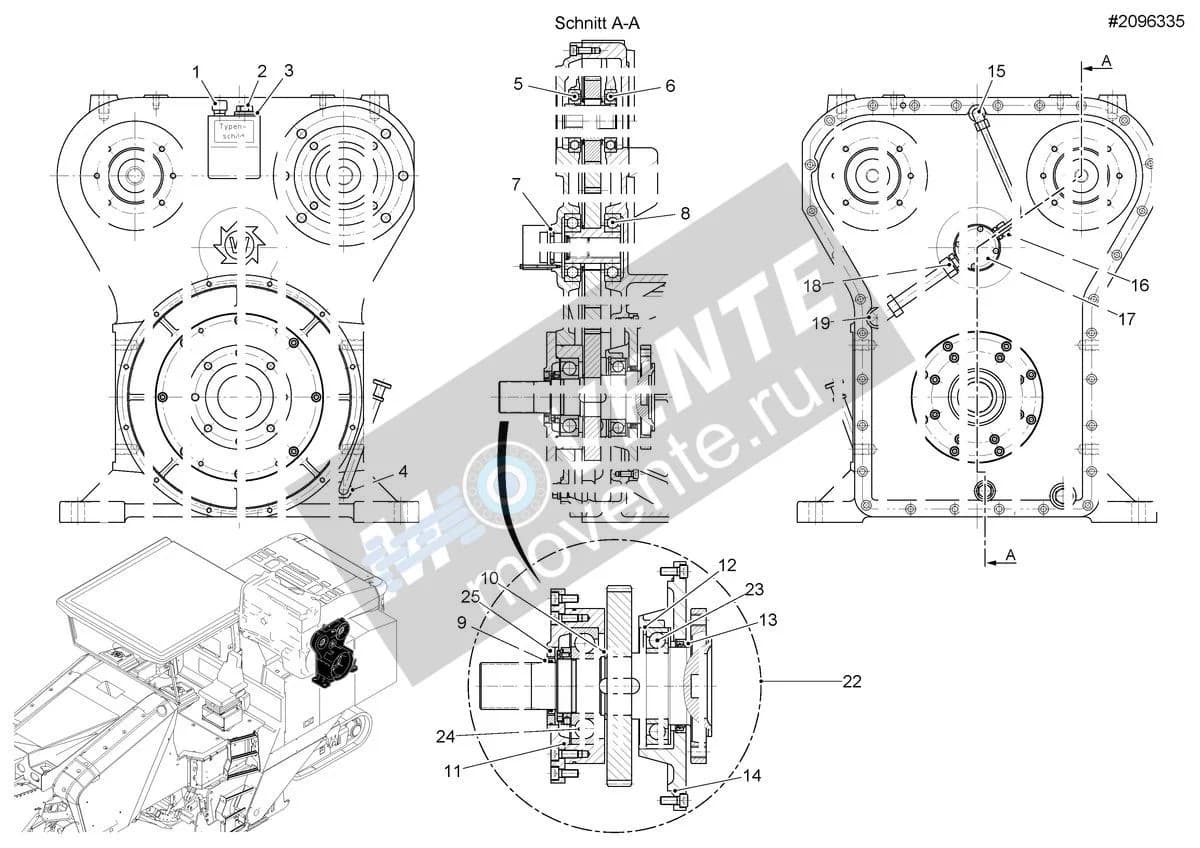 2147547 подшипник Wirtgen - Image 1