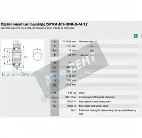 INA SK104-207-KRR-B-AH12-INA - Image 1