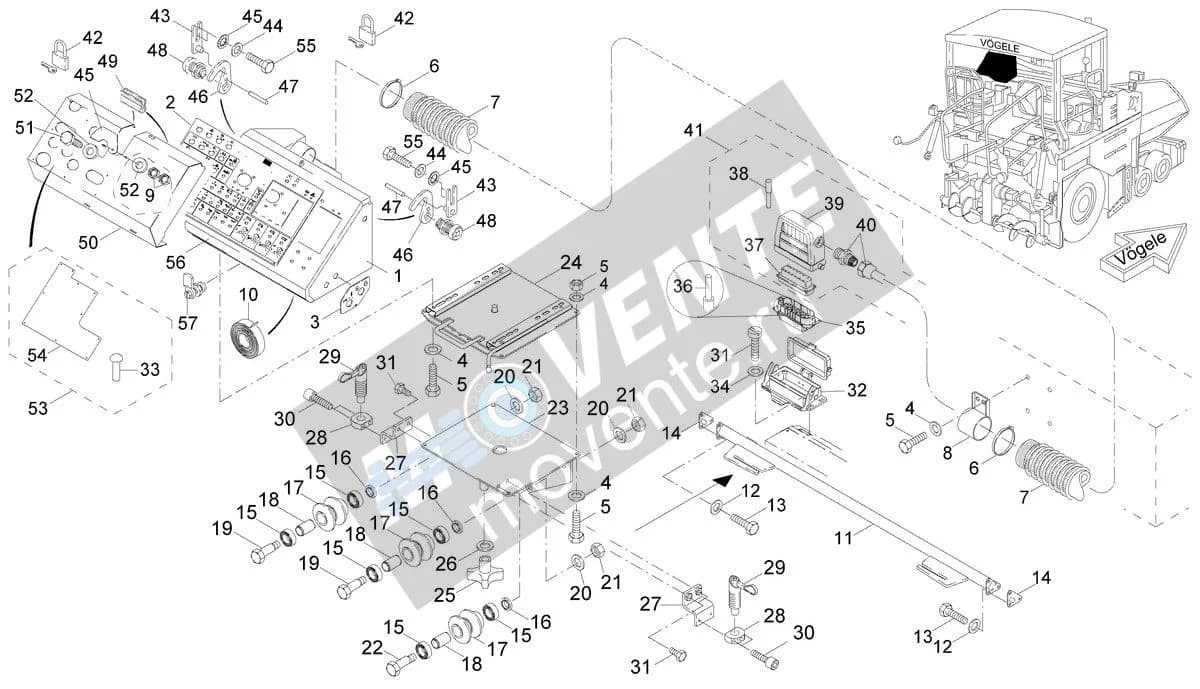 9590150625 подшипник Vögele - Image 1