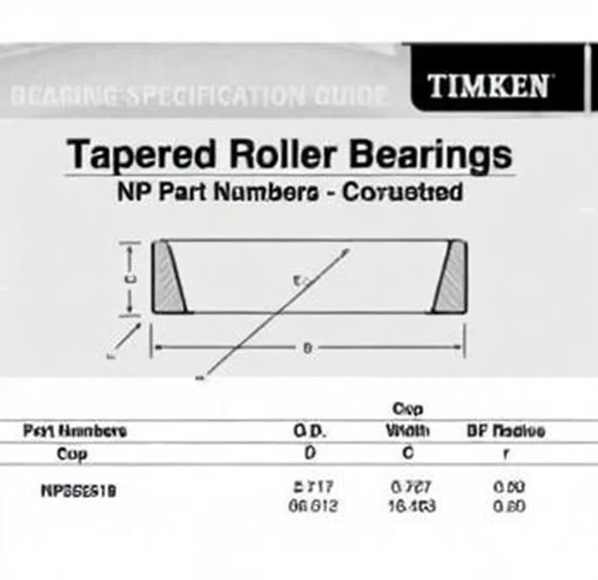 TIMKEN NP352518-TIMKEN - Image 1
