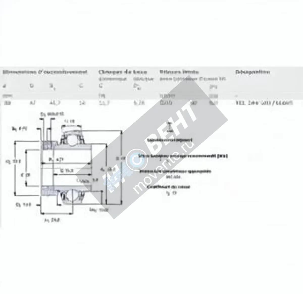 SKF YEL204-2RF-VL065-SKF - Image 1