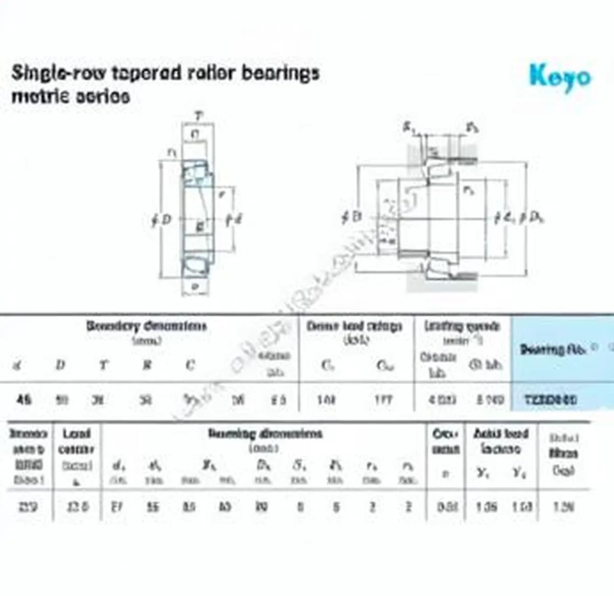JTEKT T2ED045-JTEKT - Image 1