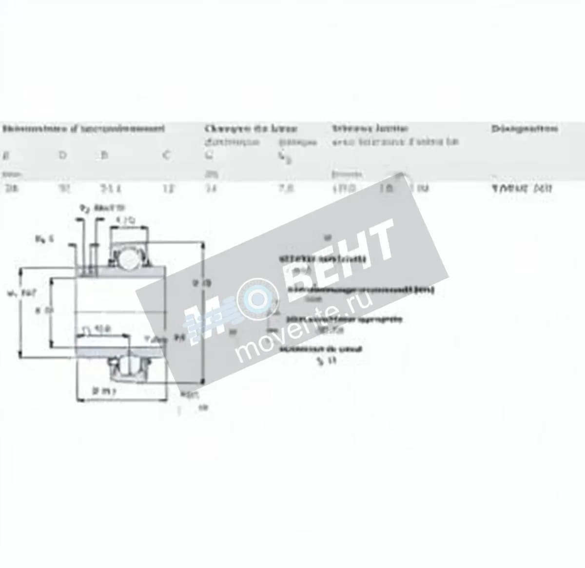 SKF YARAG205-SKF - Image 1