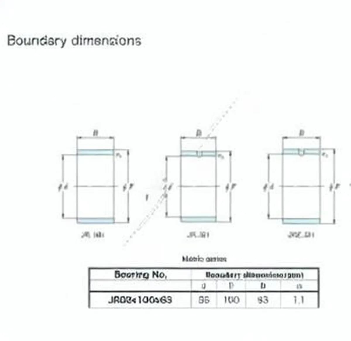 JTEKT JR85X100X63-JTEKT - Image 1