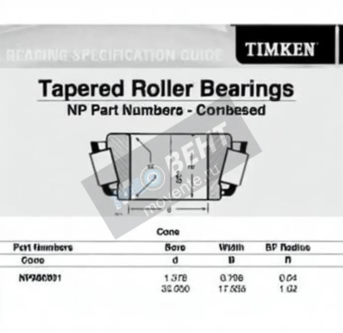 TIMKEN NP986901-TIMKEN - Image 1