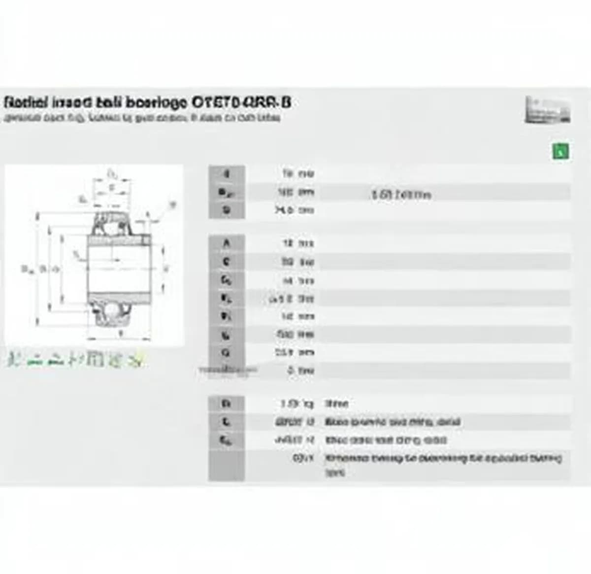 INA GYE70-KRR-B-INA - Image 1