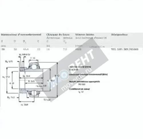 SKF YET205-VL065-SKF - Image 1