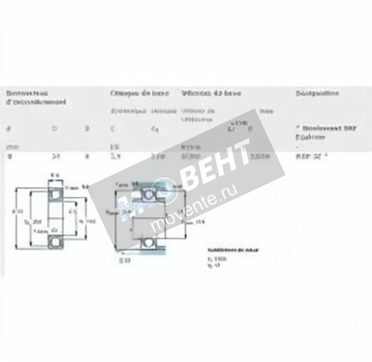 SKF 628-ZZ-SKF - Image 1