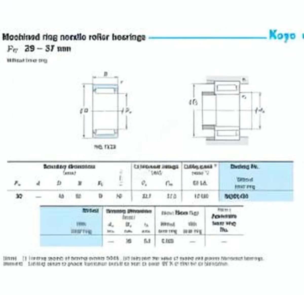 JTEKT NQ30-20-JTEKT - Image 1