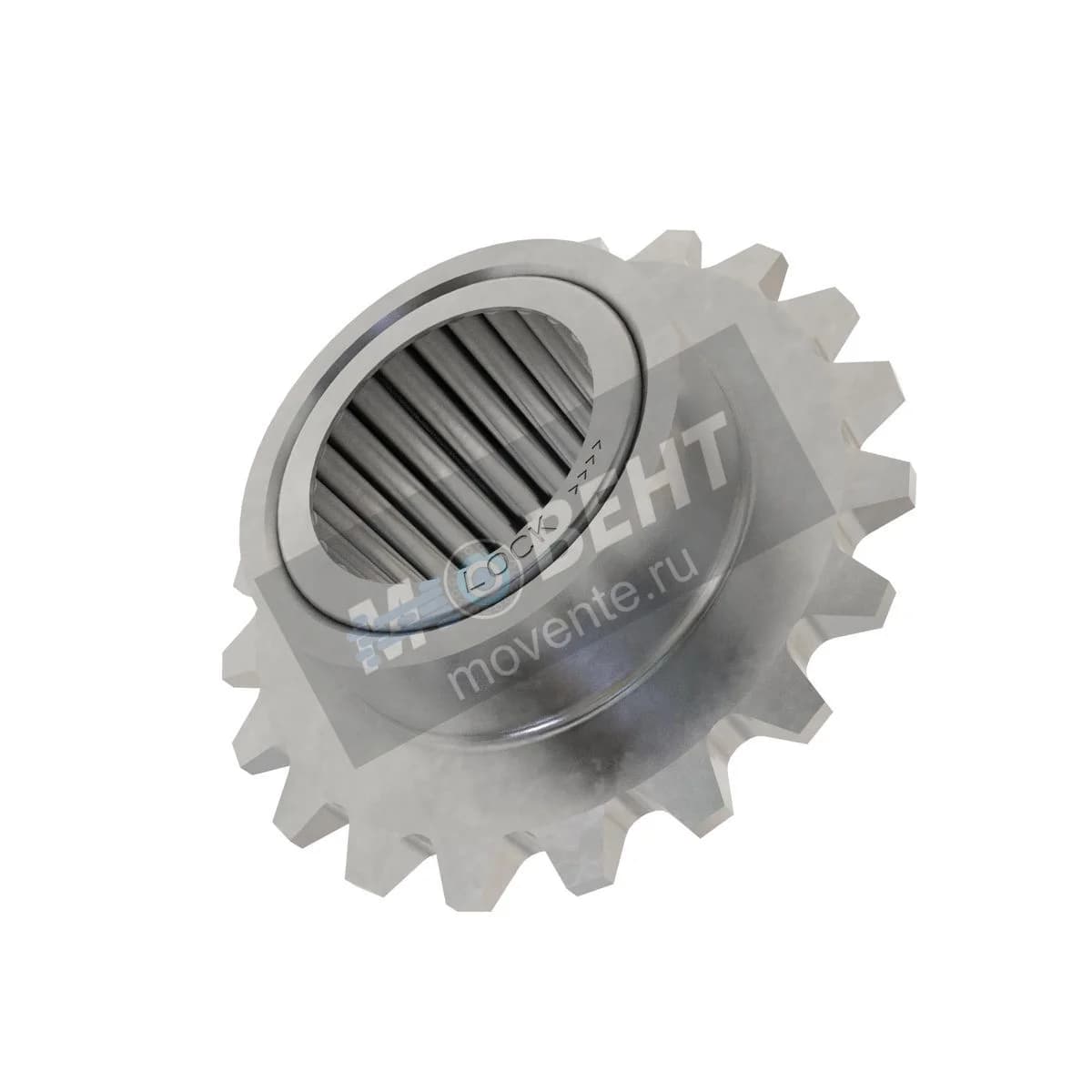 AMT2864: Звездочка цепная роликовая с подшипником, 20 зубьев