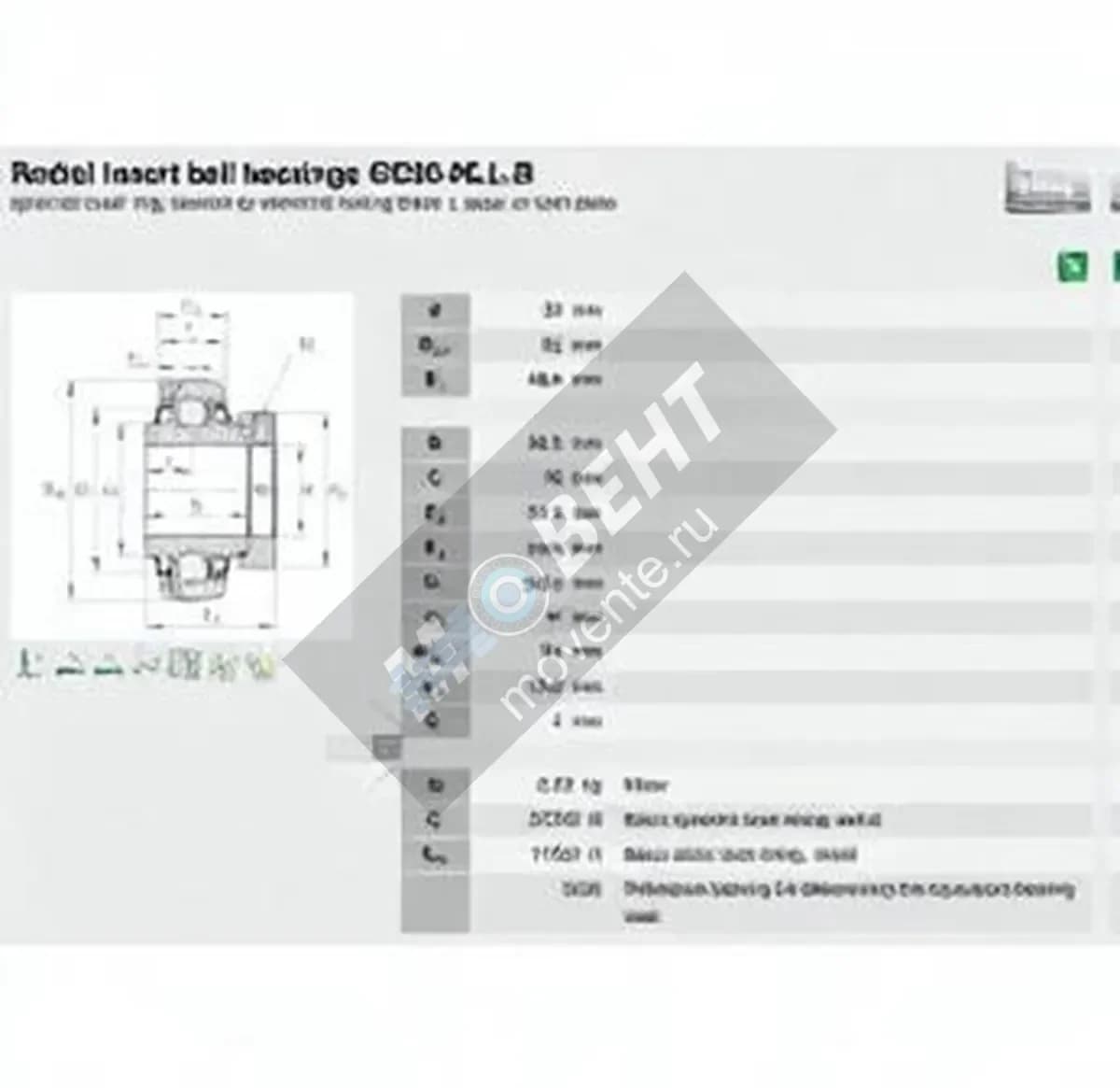 INA GE30-KLL-B-INA - Image 1