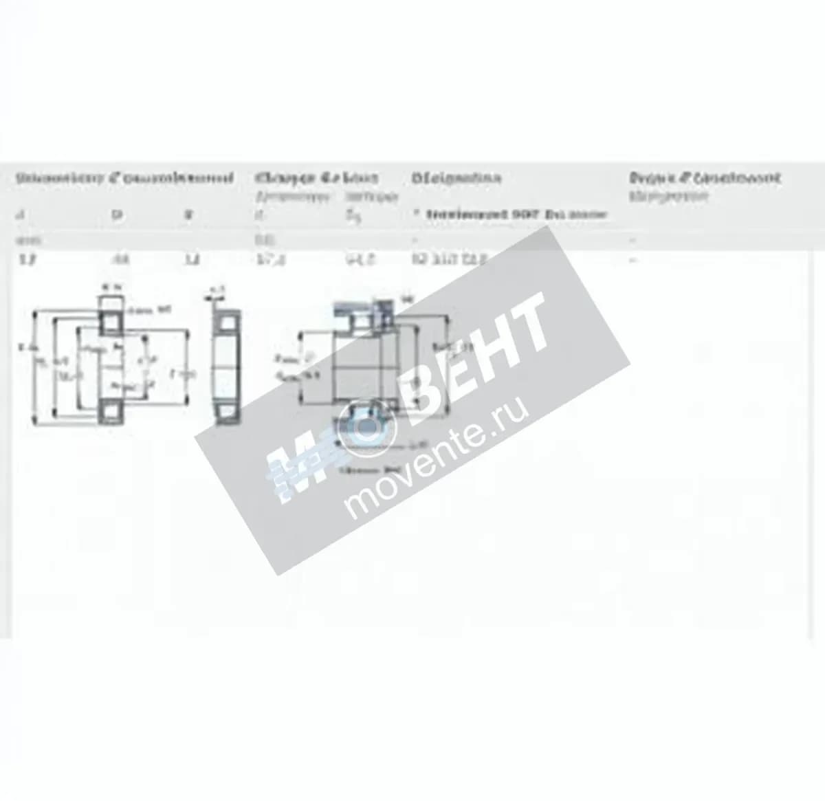 SKF NJ203-ECP-SKF - Image 1