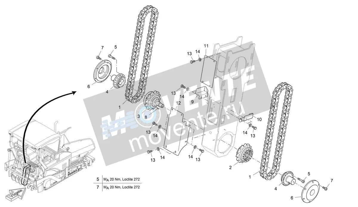 2118108 подшипник Vögele - Image 1