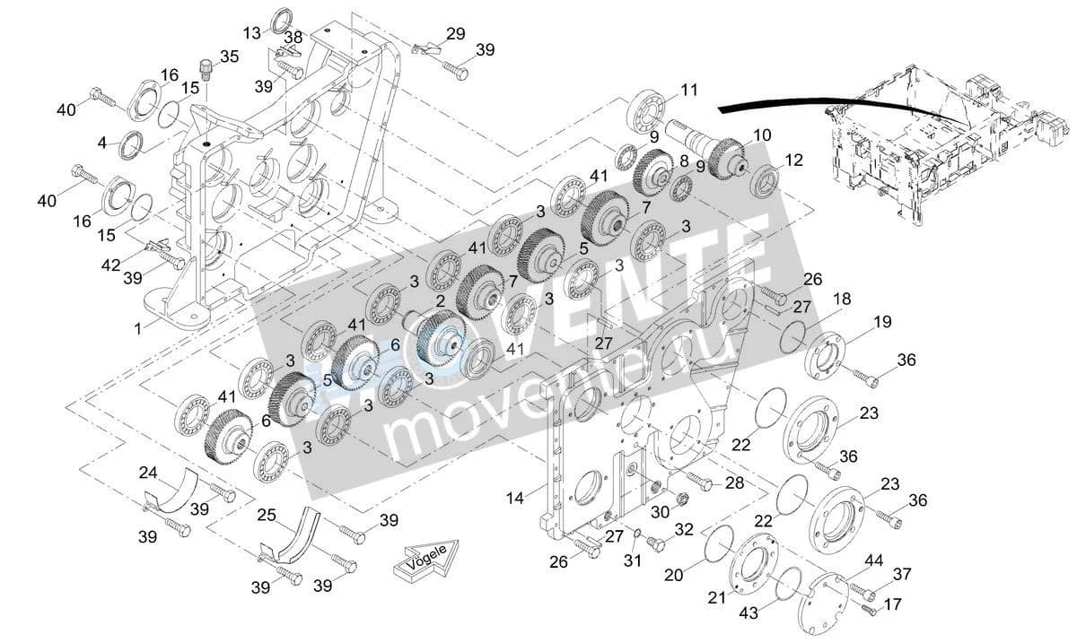 9518110625 подшипник Vögele - Image 1