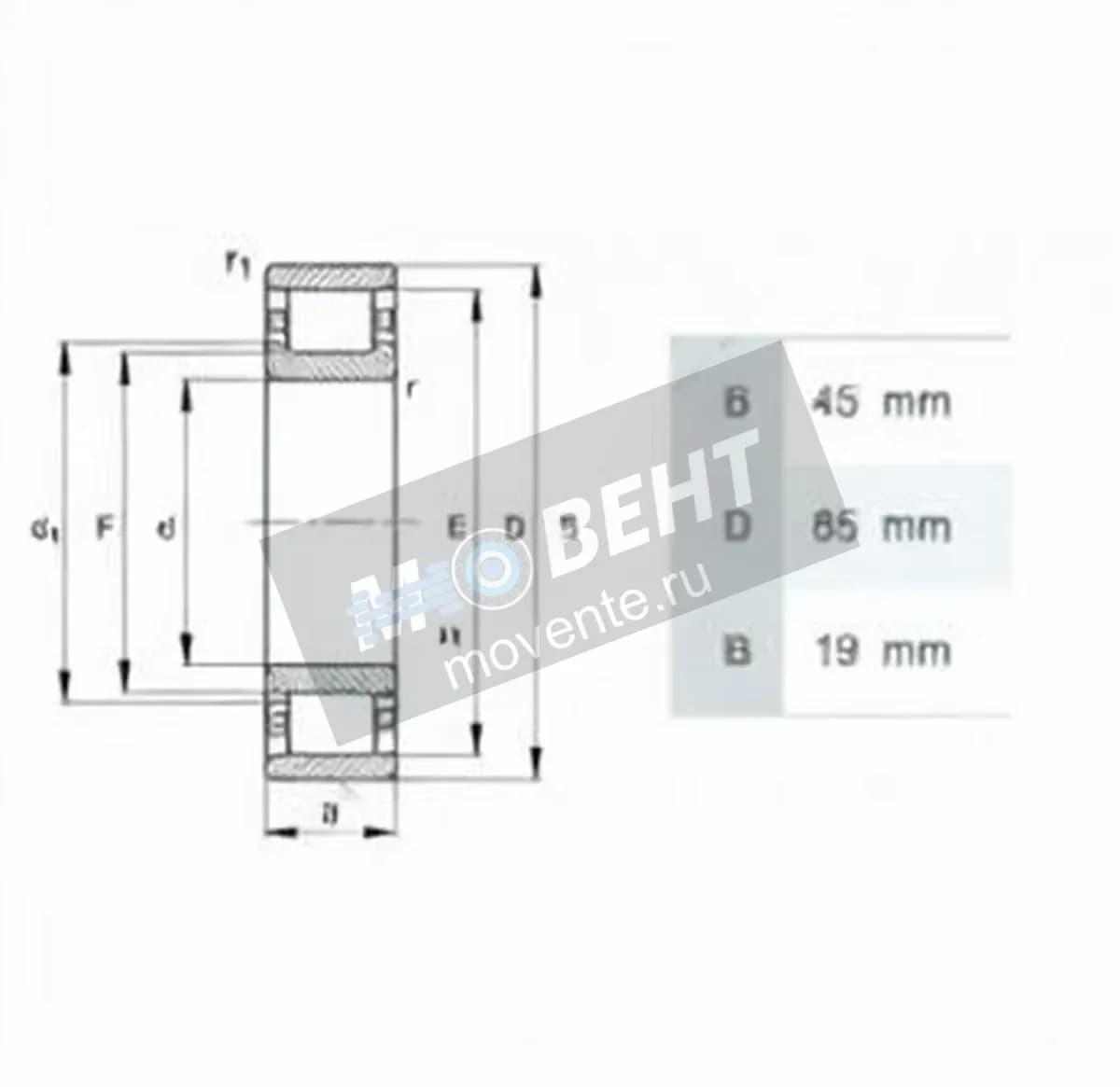 FAG N209-E-TVP2-C4-FAG - Image 1
