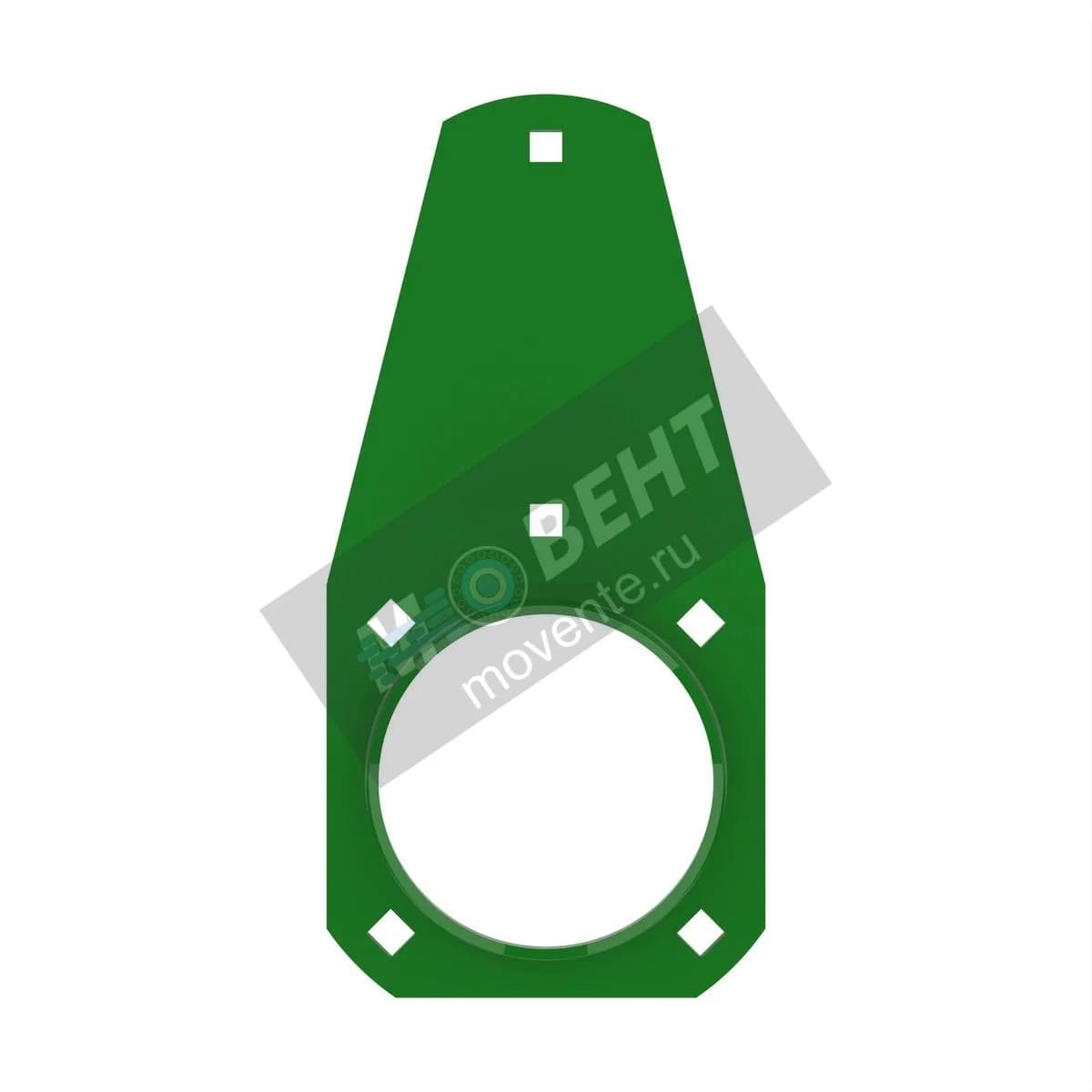H134118: Фланцевый корпус подшипника с 6 отверстиями
