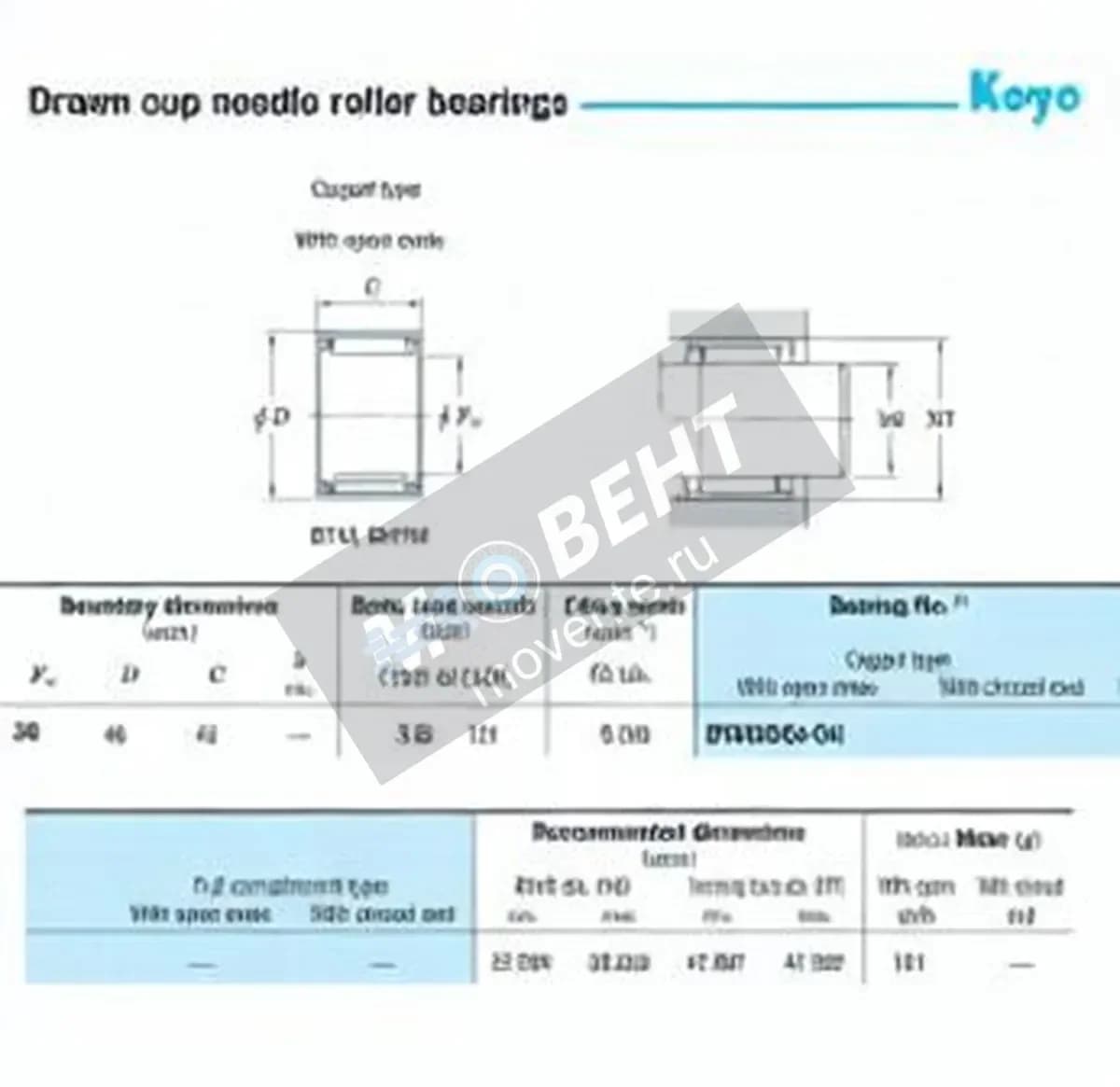 JTEKT BTM3845-OH-JTEKT - Image 1