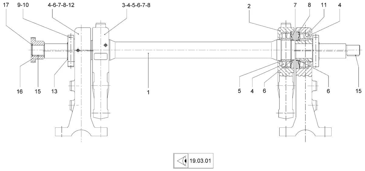 4611052094 подшипник Vögele - Image 1