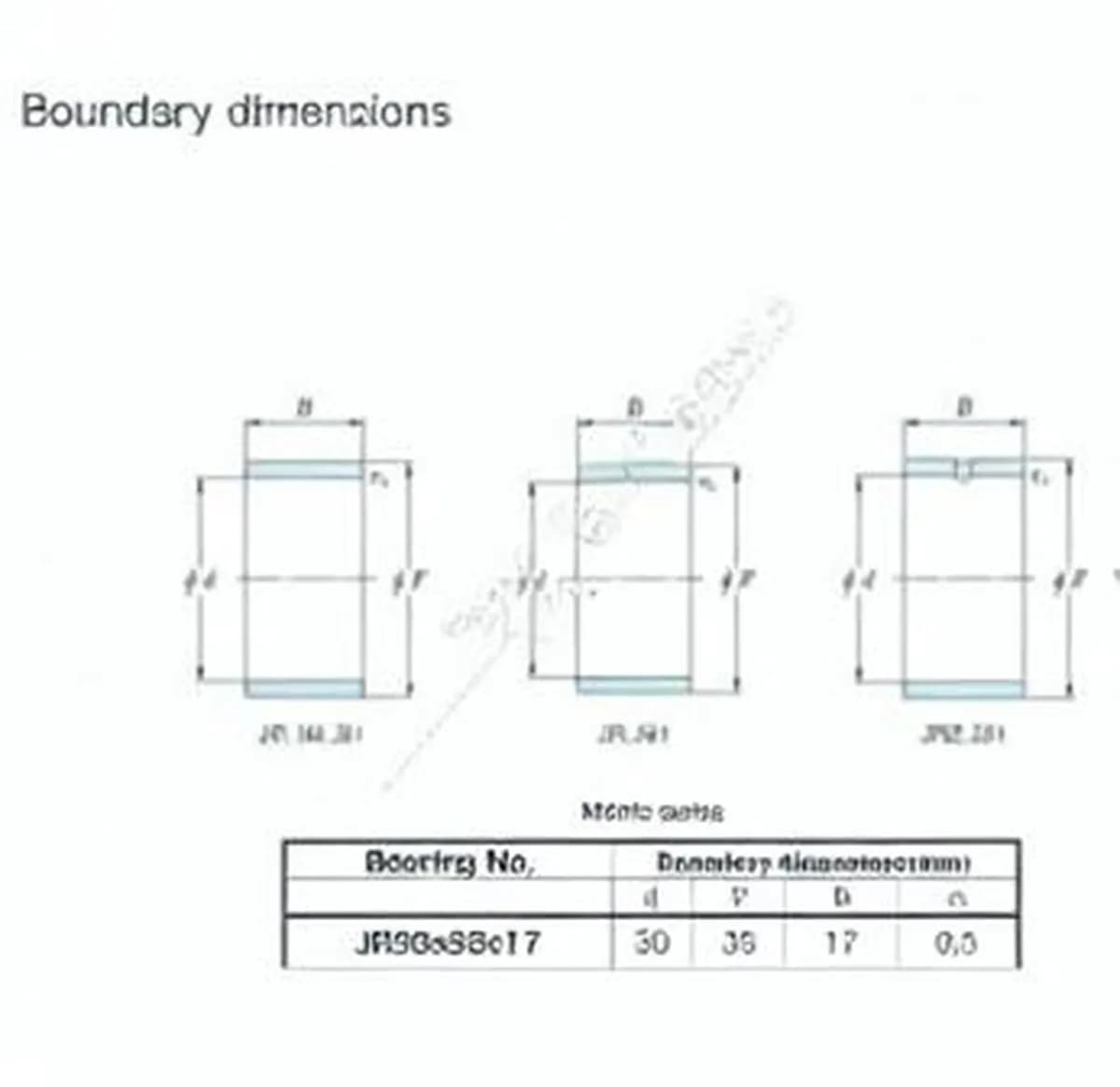 JTEKT JR30X35X17-JTEKT - Image 1
