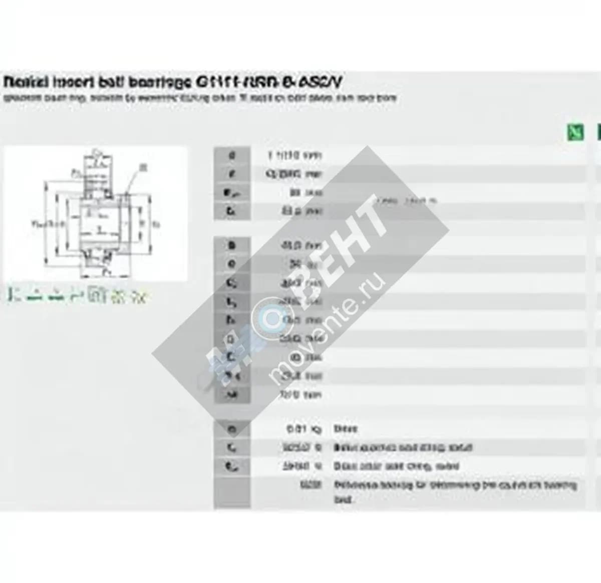 INA G1111-KRR-B-AS2-V-INA - Image 1